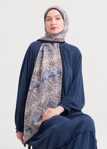 10166 Yün İpek Şal V8