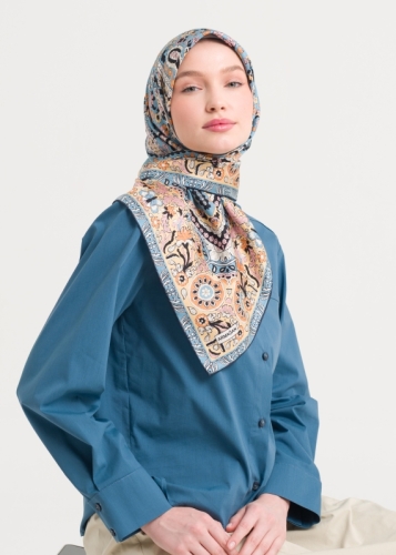 وشاح حريري موديل 10323 V2