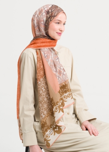 10325 Yün İpek Şal V7