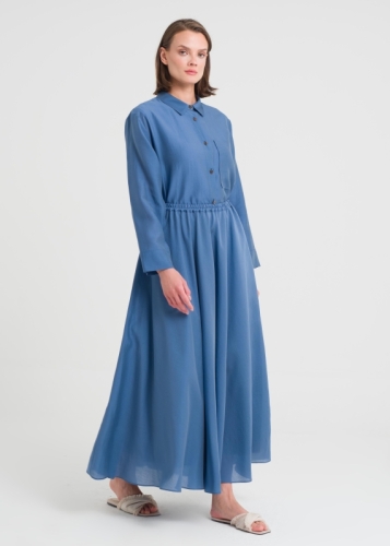 تنورة بخصر مطاطي