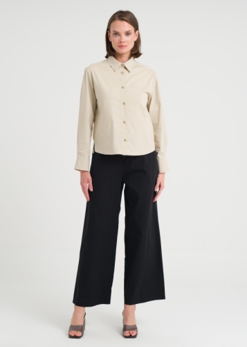 Comfortable Pants with Zipper Closure