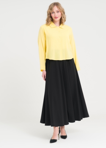 Korsajlı Kloş Etek