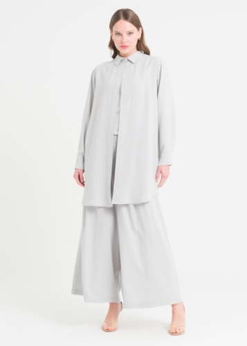 طقم ببنطال وتونيك طويل