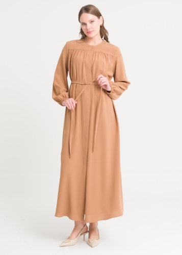 معطف طويل بصدريّة