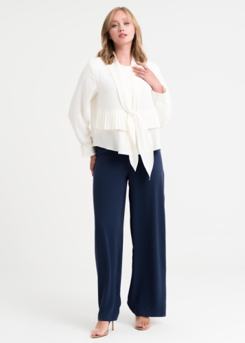 بنطال مريح بخصر مطاطي