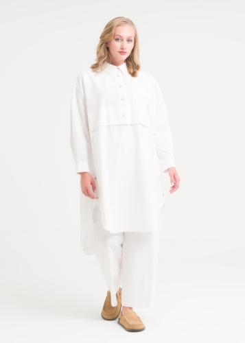 تونيك بتفاصيل أزرار