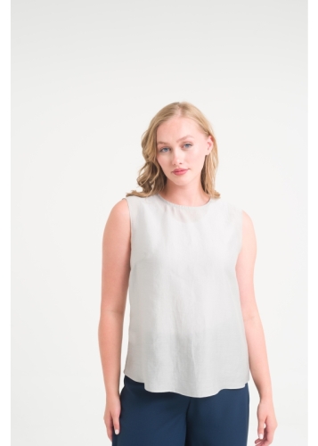 بلوزة بدون أكمام