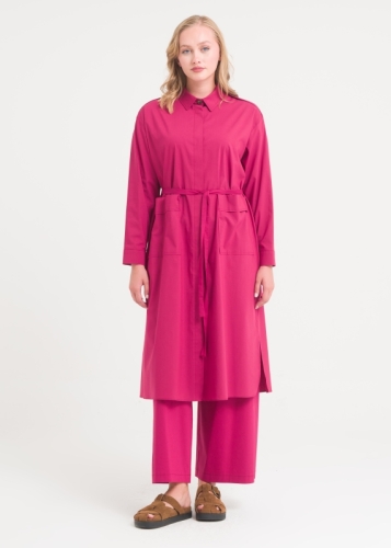 تونيك بجيب كبير وكتافات