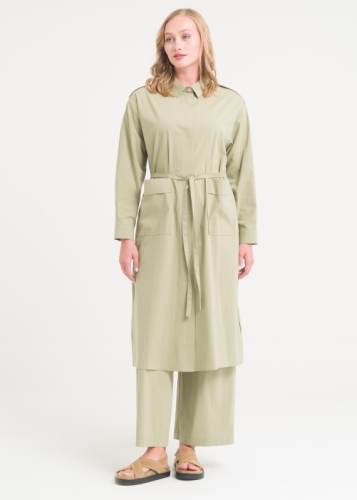 Flap-Pocket Epaulette Tunic