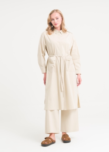 Flap-Pocket Epaulette Tunic