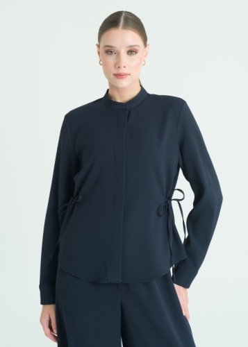 Bel Ayarlamalı Bluz