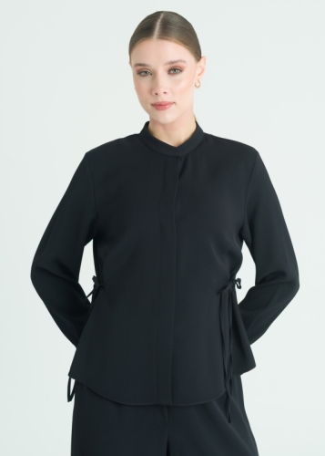 Bel Ayarlamalı Bluz