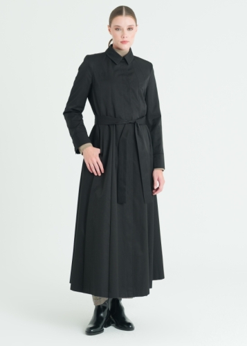 Parçalı Kloş Pardesü