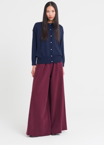 بنطال مريح بخصر مطاطي