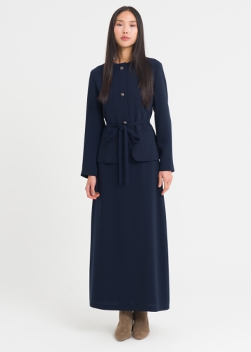 Süs Düğmeli Etekli Takım