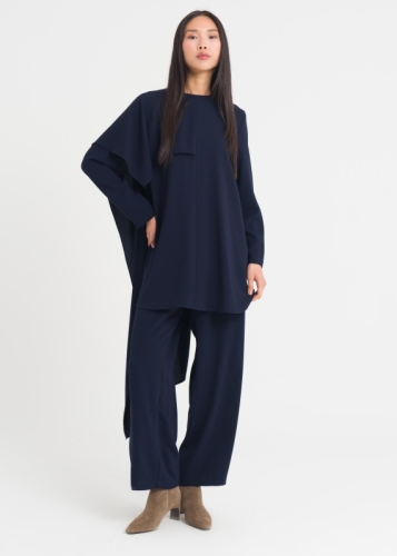 Parça Detaylı Pantolonlu Takım