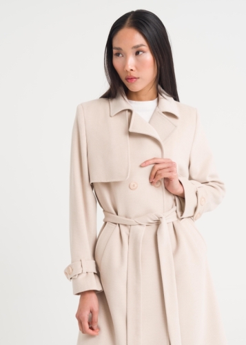 Kruvaze Kemerli Kaban