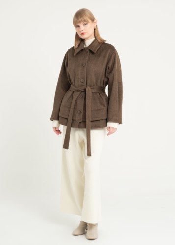 Erkek Yaka Kısa Kaban