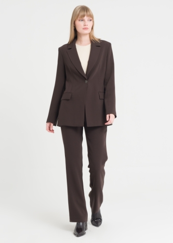 Cepli Klasik Pantolonlu Takım