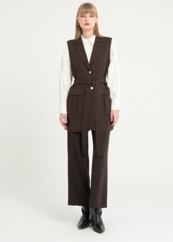 Torba Cepli Uzun Yelek